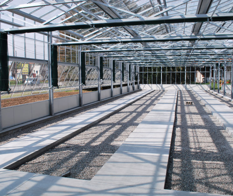 Progettiamo la tua serra per garden center